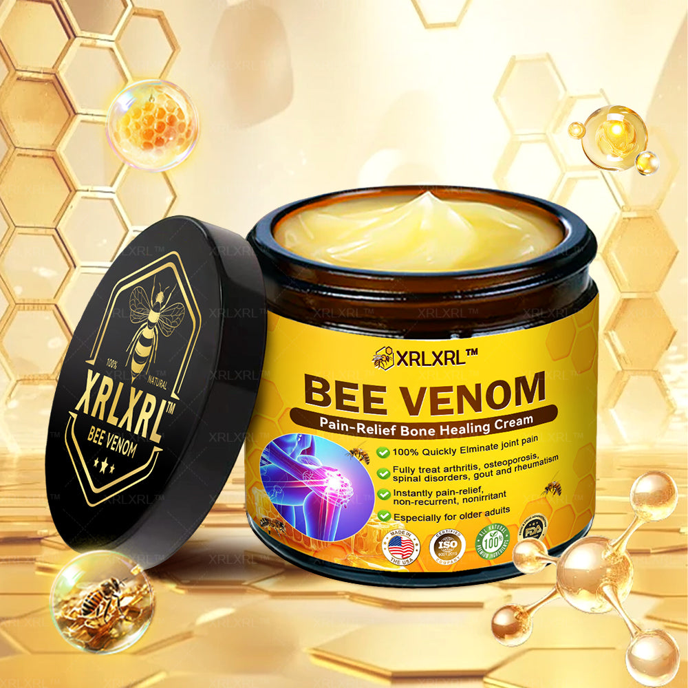 XRLXRL® Bee Venom Pain-Relief Bone Healing Cream 🎉🎉(Specially for older adults)