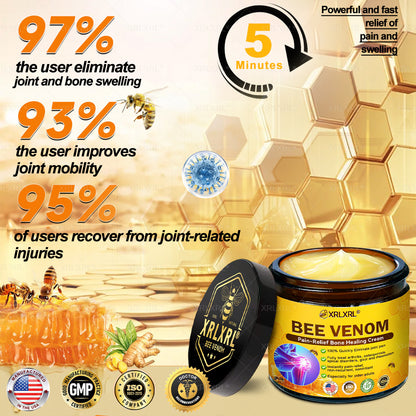 XRLXRL® Bee Venom Pain-Relief Bone Healing Cream 🎉🎉(Specially for older adults)